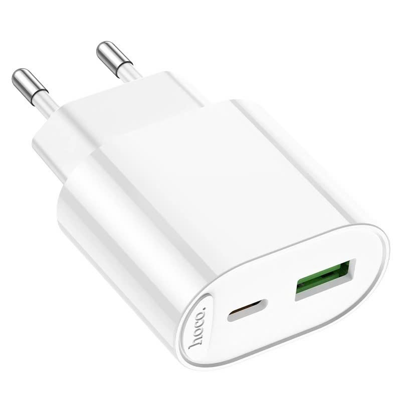 Củ sạc nhanh 20w Hoco dùng cho 14 13 12 11 ... Bộ củ sạc 2 cổng pd20w type c và usb bền bị đa năng | BigBuy360 - bigbuy360.vn