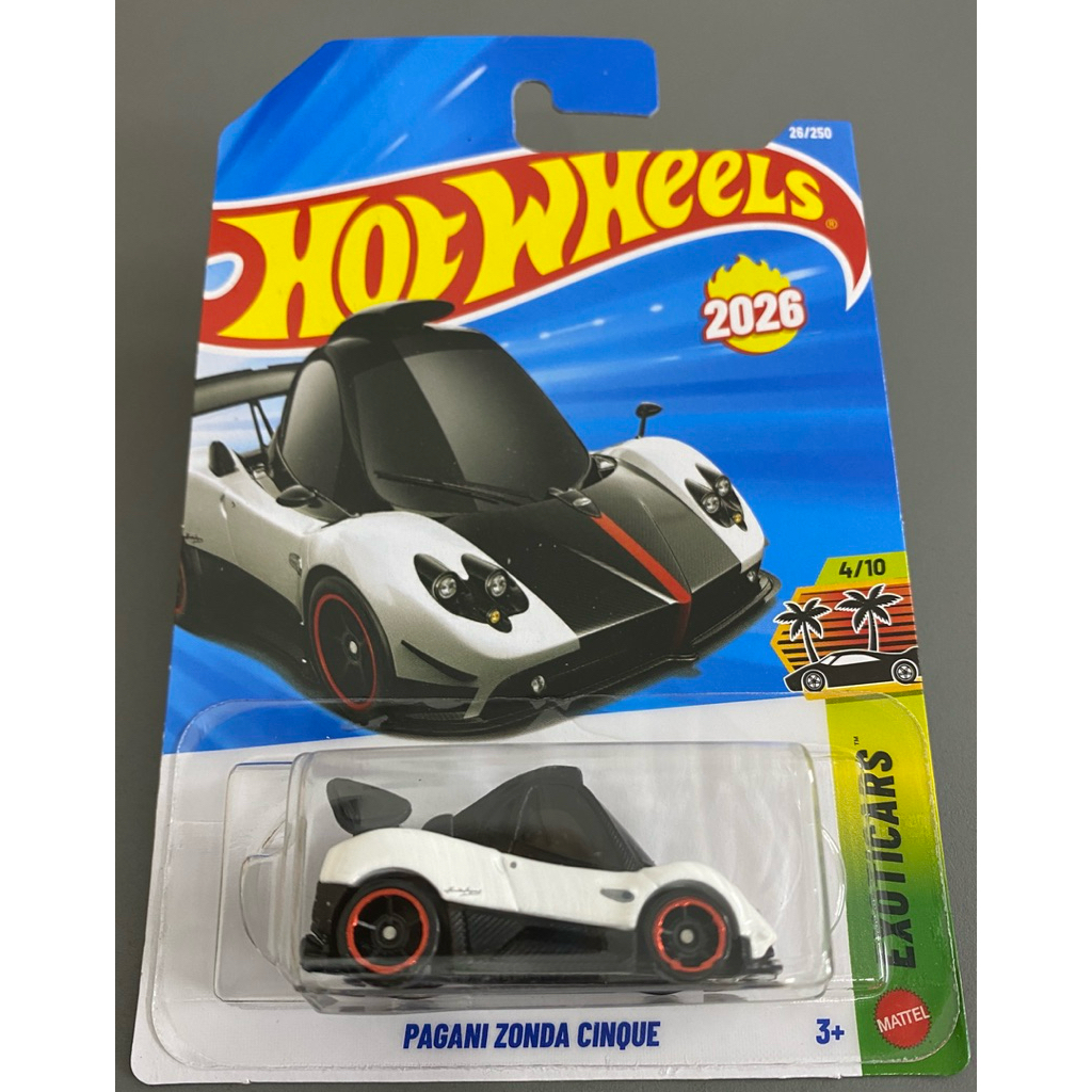 Xe Mô Hình Hot Wheels 1/64 Seen Diecast - Pagani Zonda Cinque