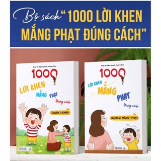 Sách- Combo 2 Cuốn: 1000 Lời Khen – Mắng – Phạt Đúng Cách(tsnm)
