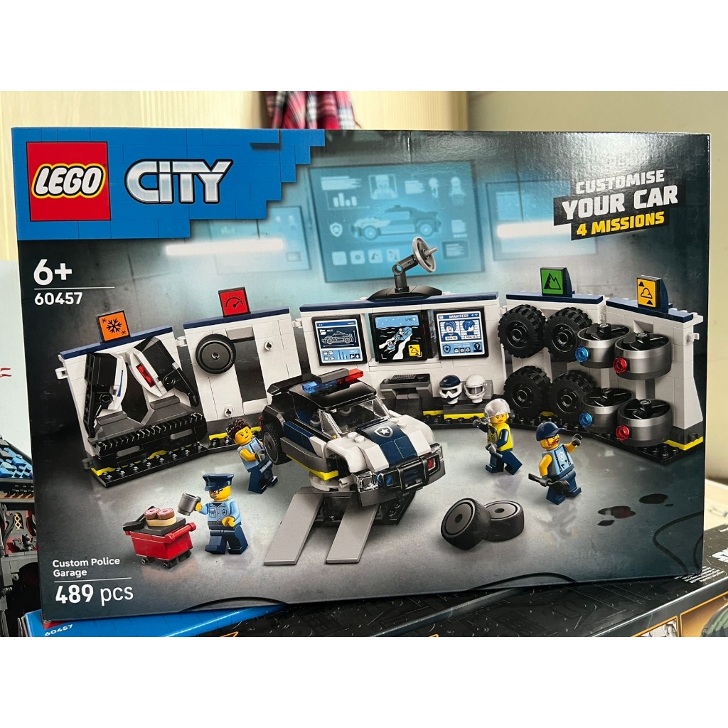 Mô hình City - 60457 - Custom Police Garage - Lego