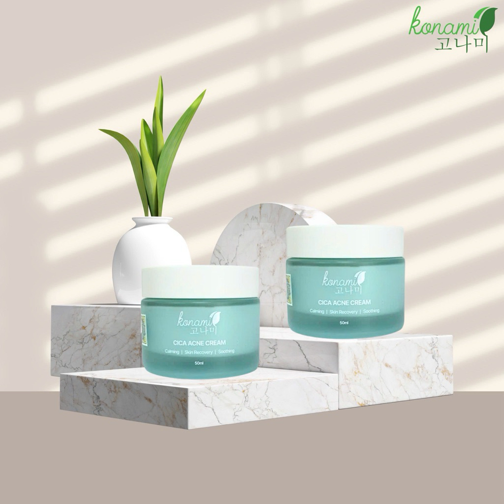 Kem dưỡng Konami Cica Acne trắng da, dưỡng ẩm, mờ thâm , giảm mụn   50ml