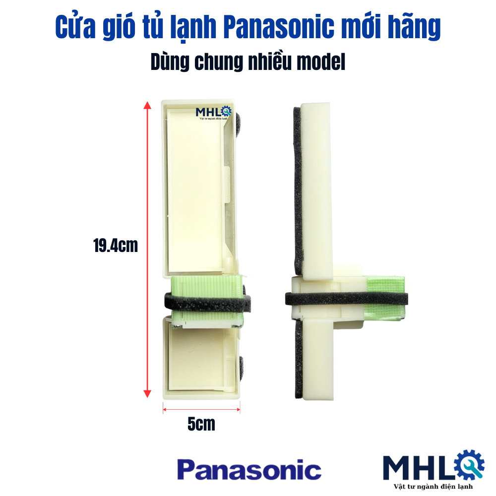 damper cửa gió tủ lạnh panasonic mới hãng,chia gió tủ lạnh pana,damper tủ lạnh pana NSBD060 dùng chu