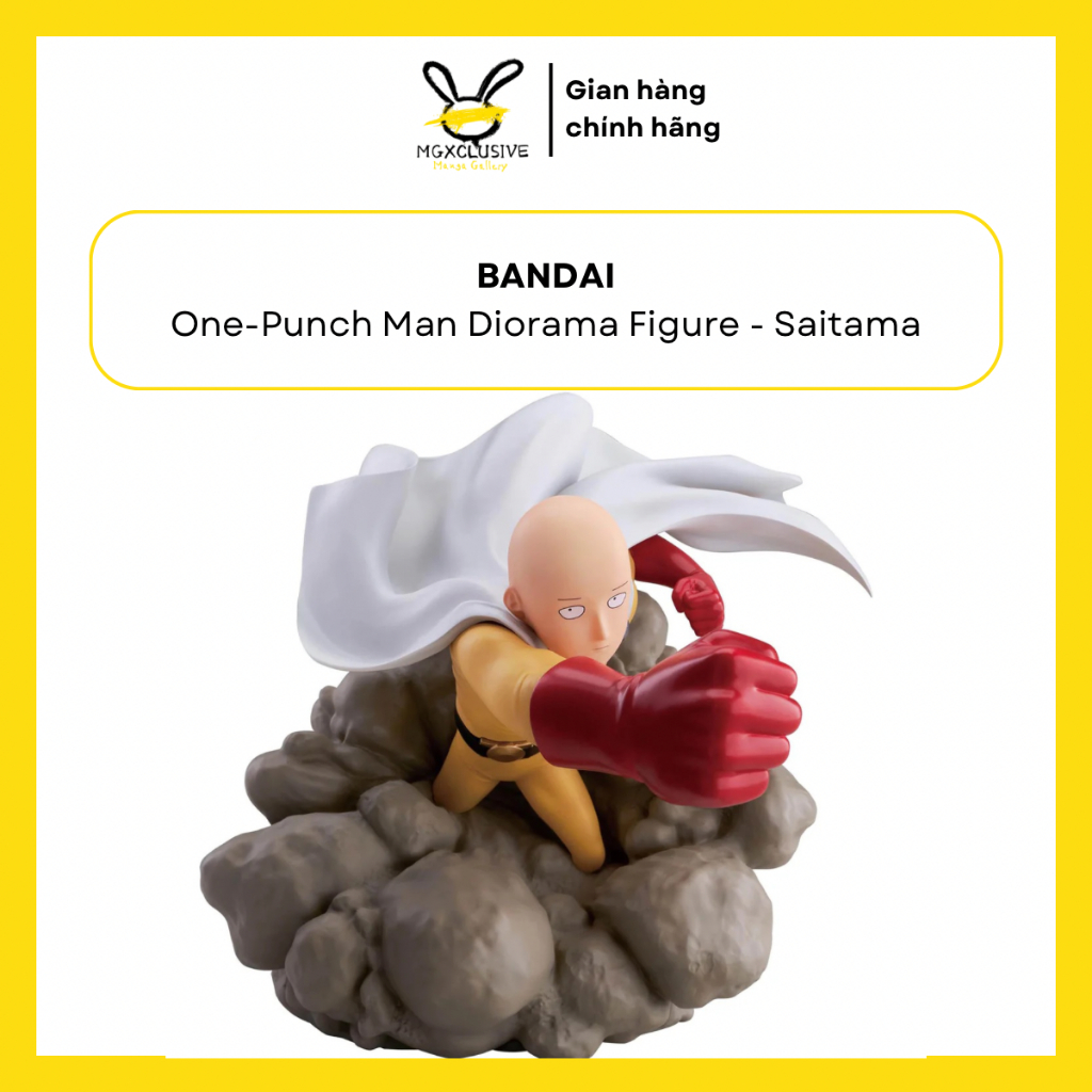 Mô Hình Chính Hãng Bandai Diorama Figure - One-Punch Man Saitama