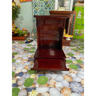 Bàn thờ ông địa thần tài gỗ thông mỹ ngang 40