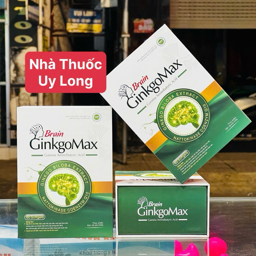 Đổi Mẫu Hoạt Huyết Dưỡng Não - Brain Ginkgo max - Tăng cường lưu thông máu