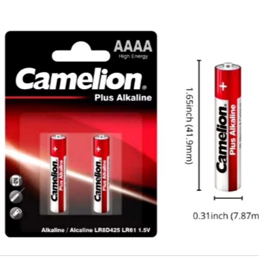 Vỉ Pin AAAA Plus Alkaline (1,5V) Camelion, Pin 4A LR8D425 LR61