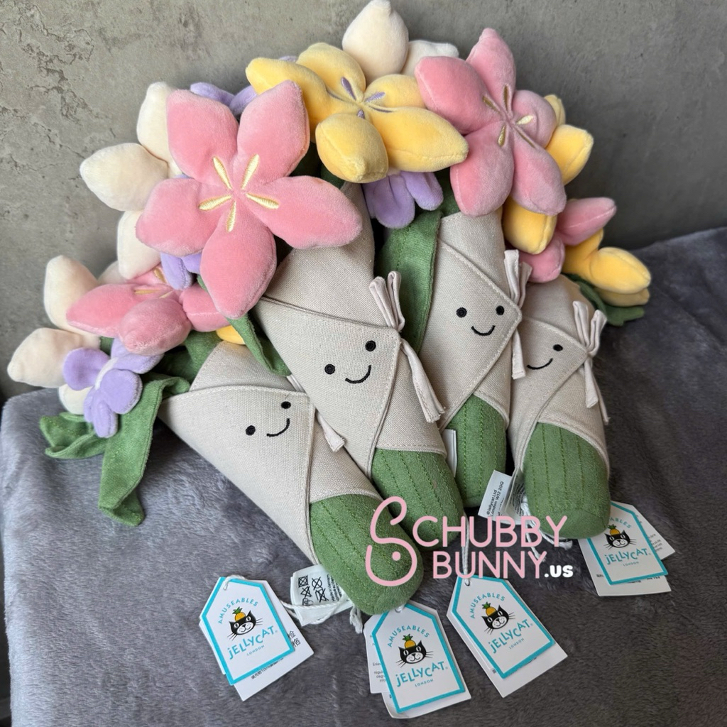 [CHÍNH HÃNG] BÓ HOA BÔNG JELLYCAT BOUQUET OF FLOWERS