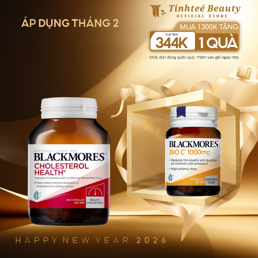 Viên uống giúp duy trì lượng cholesterol Blackmores Cholesterol Health 60 viên