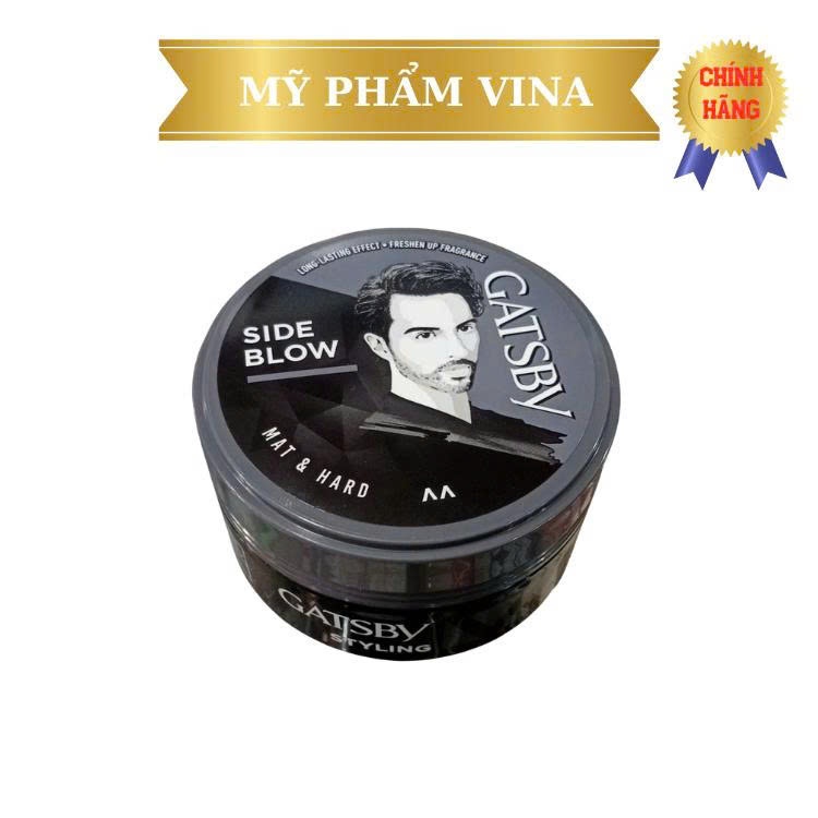 Wax Tạo Kiểu Tóc Gatsby Đen (75g)
