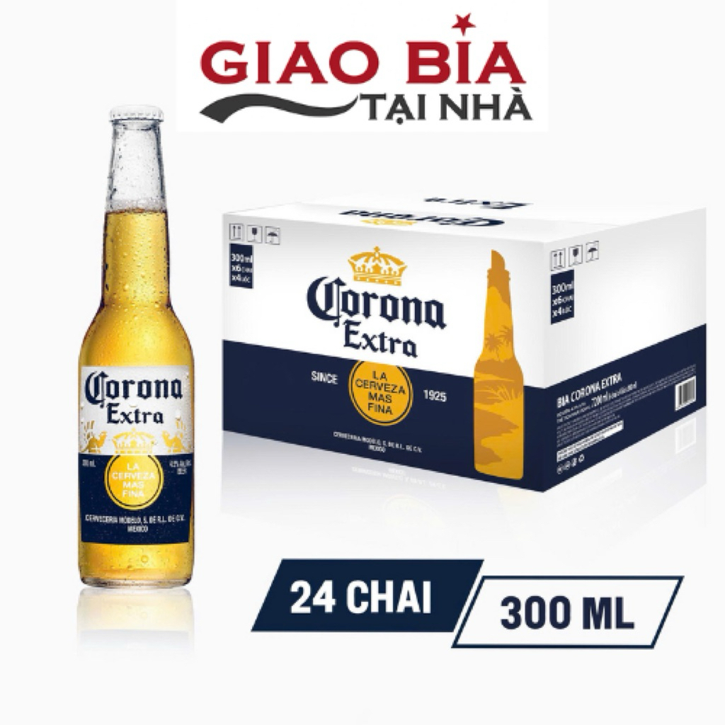 Bia Corona Extra 300ml Ship Hỏa Tốc tại Hà Nội