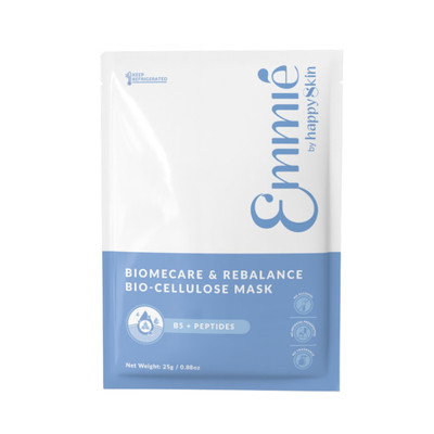 [QUÀ TẶNG] Mặt nạ sinh học phôi dừa Phục hồi B5 Biomecare & Rebalance Bio Cellulose Mask Emmie by Happyskin