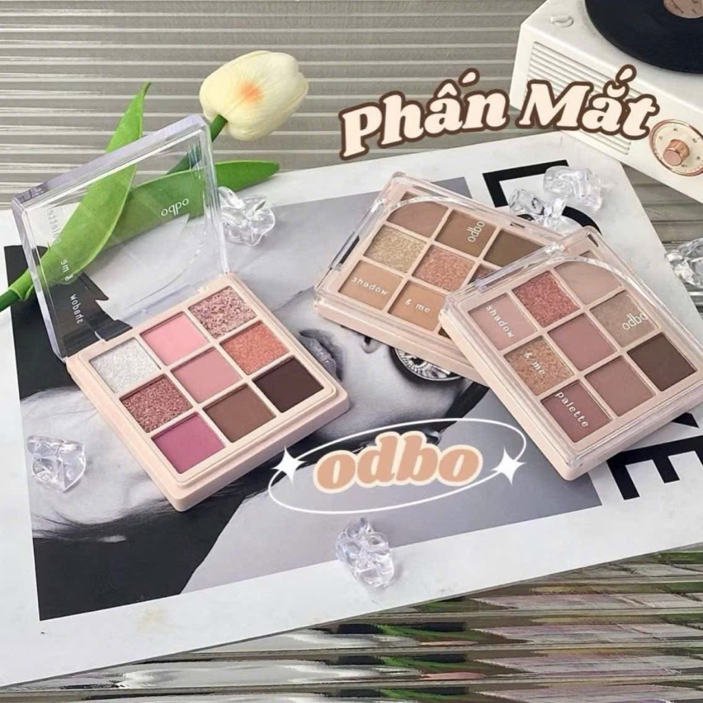 Bảng phấn mắt 9 ô Odbo OD2014