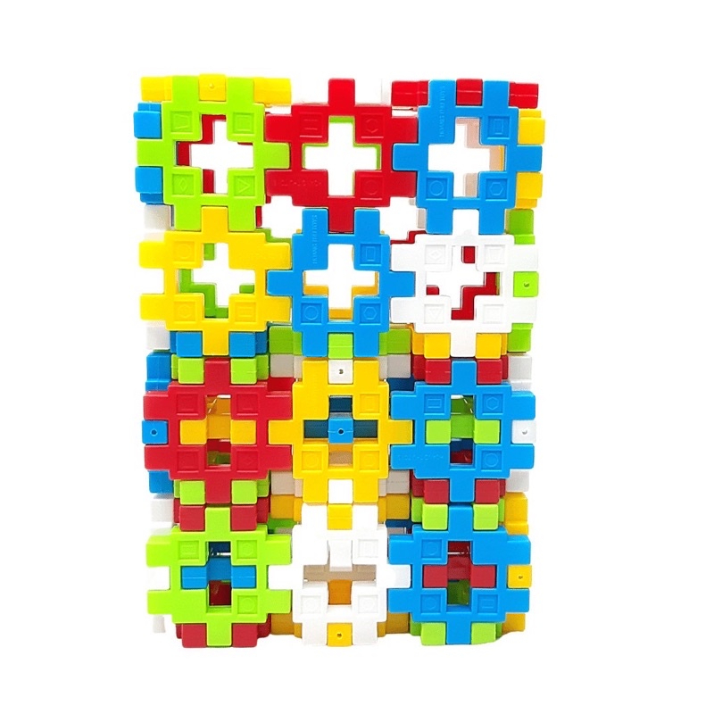 [Quà Tặng Không Bán] Bộ Xếp Hình 55 Chi Tiết Gokids - Xếp Hình Mầm Non