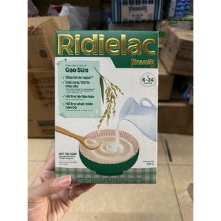 Bột ăn dặm ridielac gold gạo sữa dinh dưỡng - hg200g