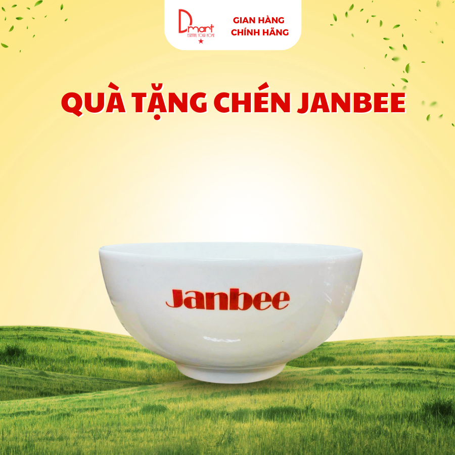 [Quà tặng không bán] - 2 Chén ăn Janbee