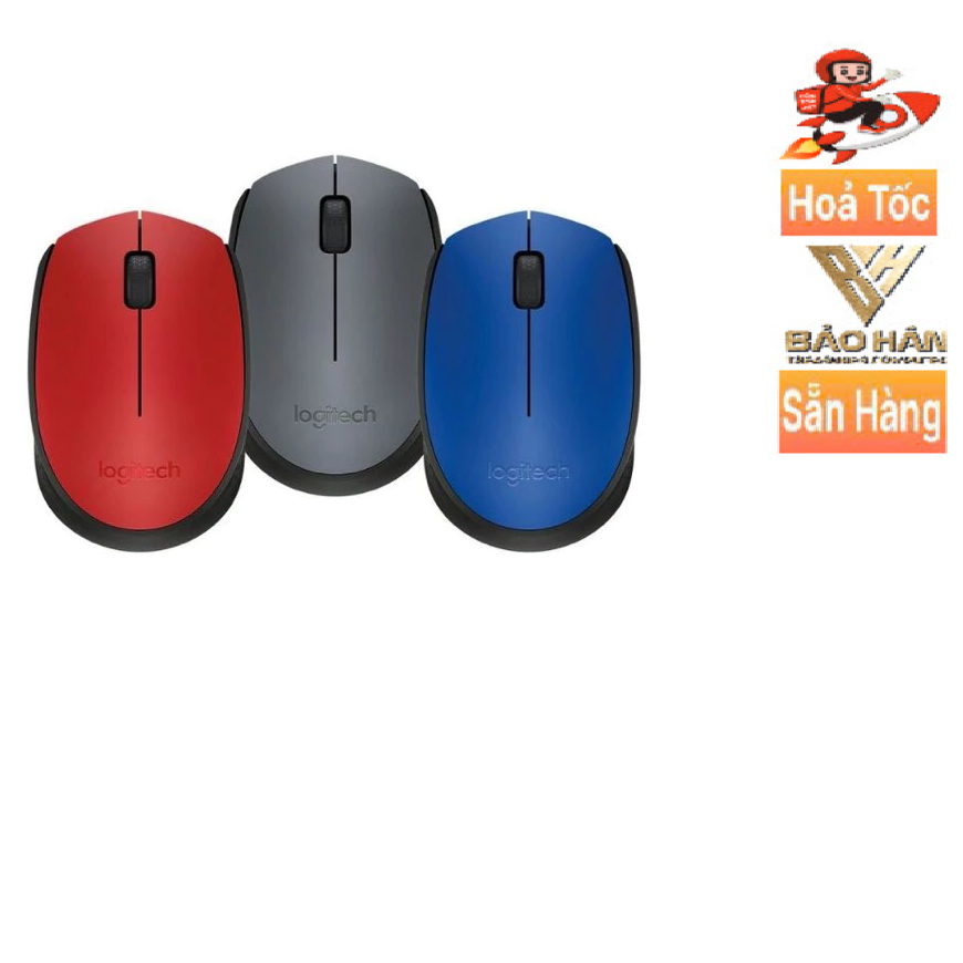 Chuột không dây Logitech M171 - Hàng chính hãng