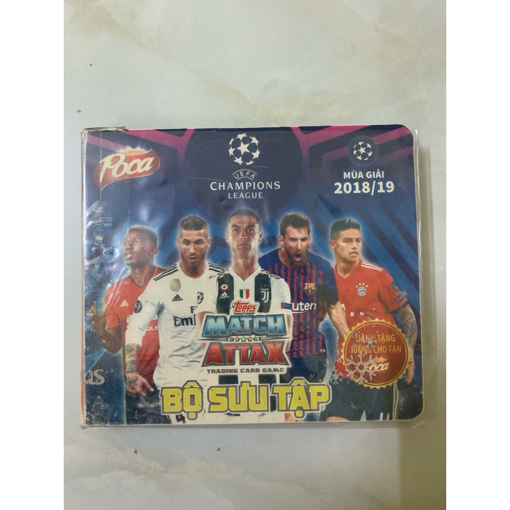 FULL 68 THẺ CẦU THỦ POCA MATCH ATTAX MÙA GIẢI 2018/19