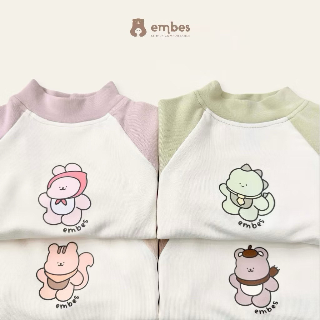 Bộ thu đông cho bé nous ,Embes,Honee giảm giá Tổng hợp