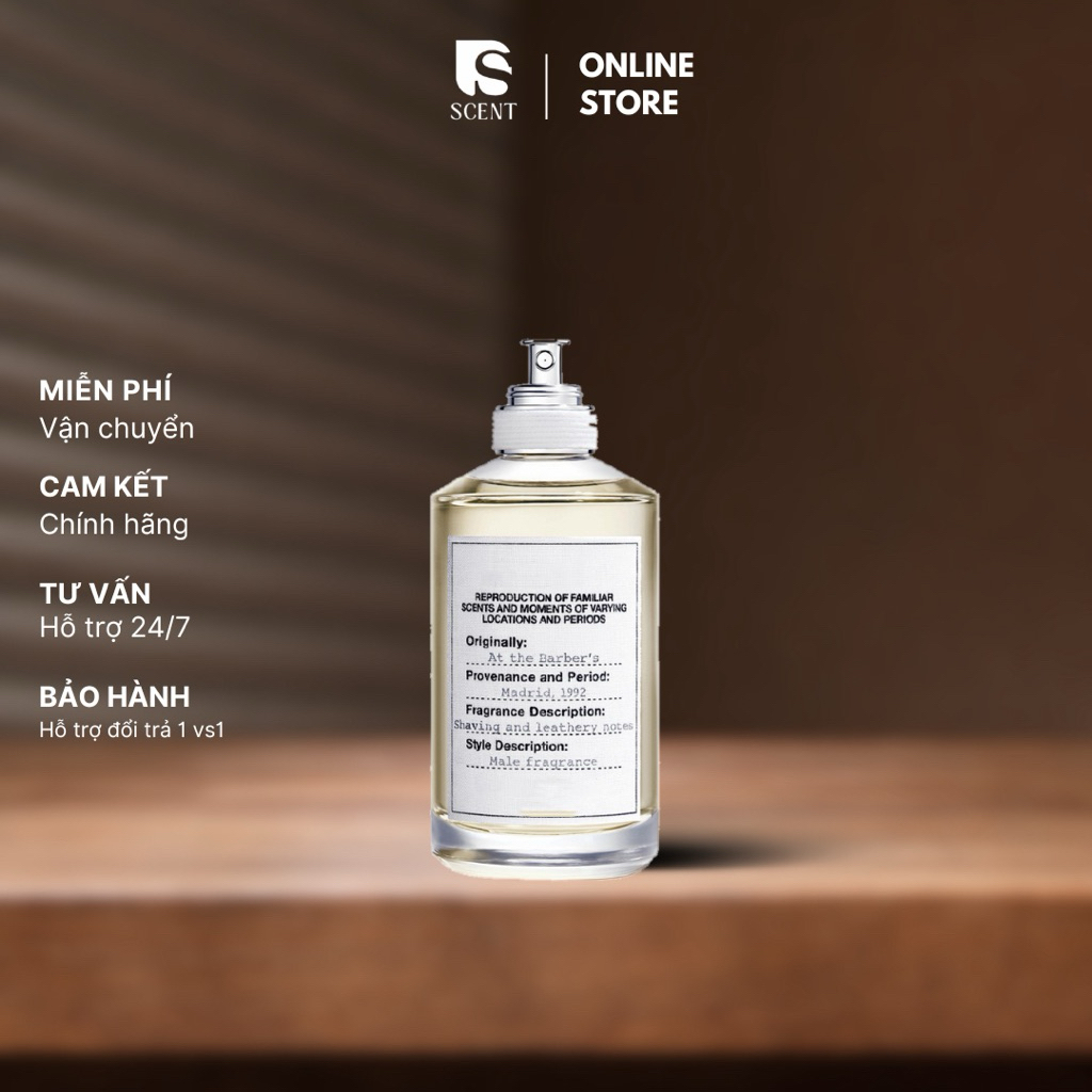 [SSCENT] Rep At The Barber's | Nước hoa