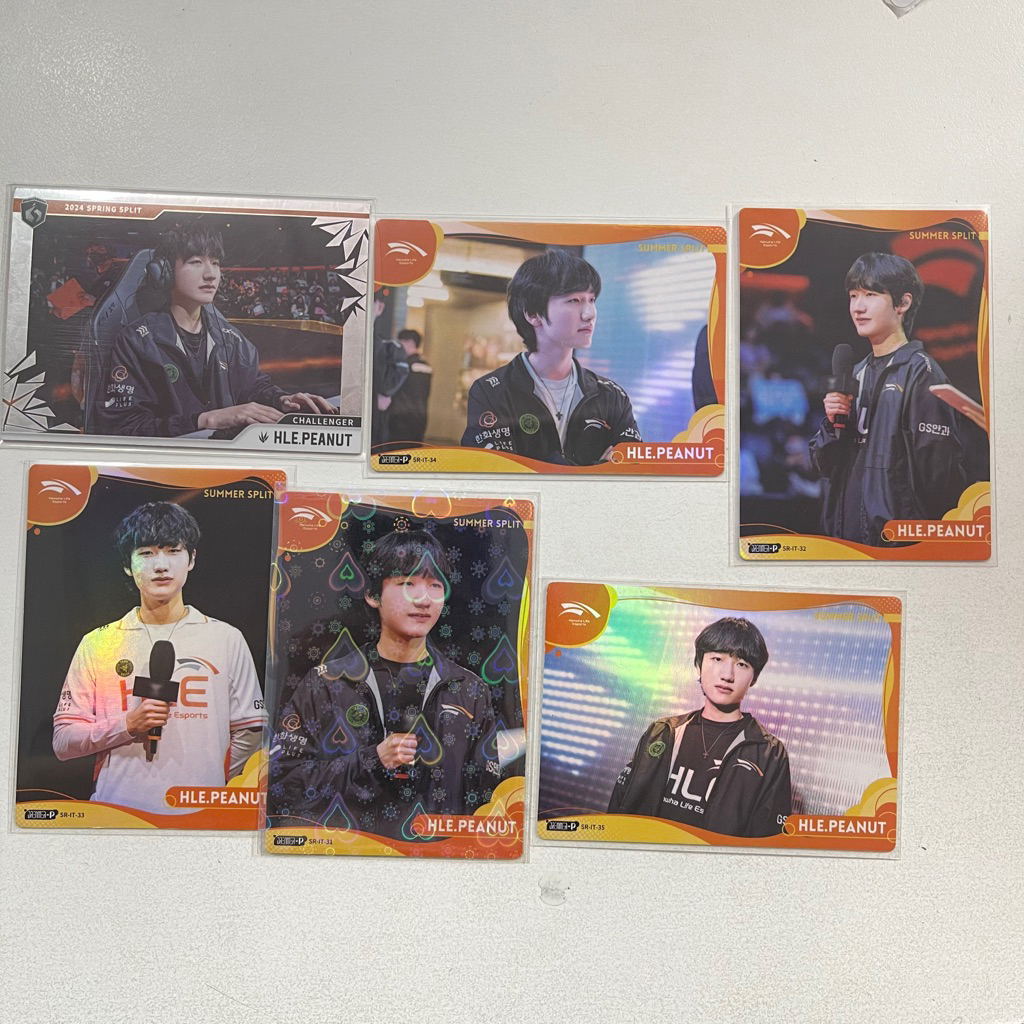 THẺ Card GAME Buffun LCK HLE Peanut Zeka Viper Delight