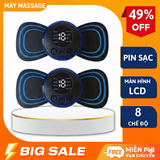 (Bản Cao Cấp 2025) Máy massage mini xung điện thư giản toàn thân 18 chế độ 9 cấp độ, giá rẻ