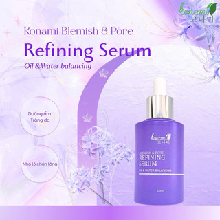Combo 2 serum konami  blemish & pore refining dành cho da hỡn hợp, dầu ,mụn