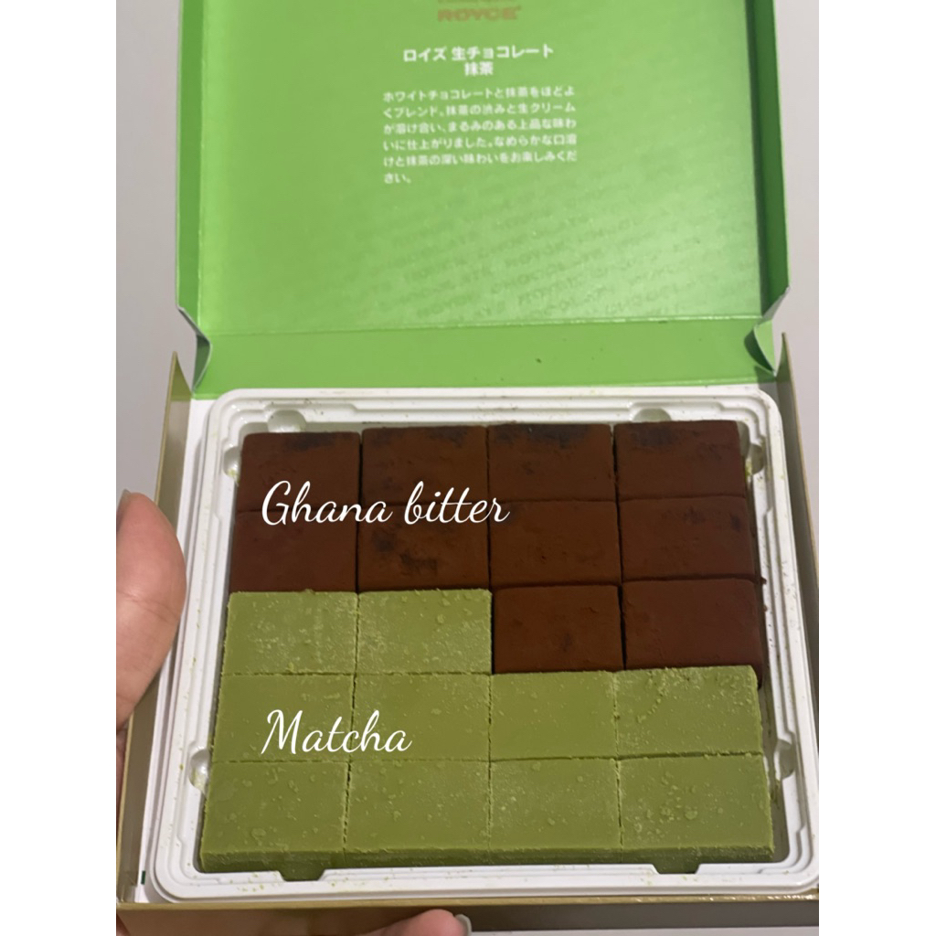 NAMA CHOCOLATE JAPAN Mix vị Matcha-ghana lựa chọn “an toàn mà ghiền” SHIP TOÀN MIỀN BẮC