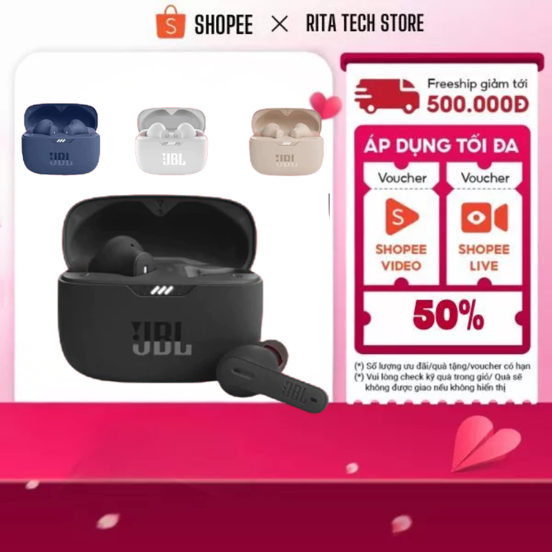 Tai Nghe Nhét Tai Tune 230NC TWS T230NC Chống Thấm Nước Kèm Mic Tiện Dụng