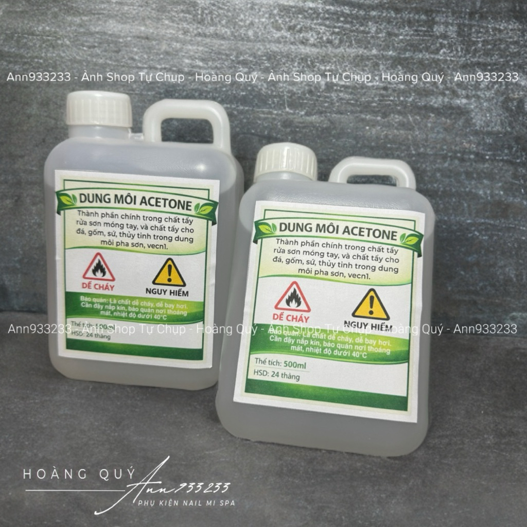 Actone 500ml, Axiton nước tẩy rửa ủ phá sơn móng tay - Hoangtb319