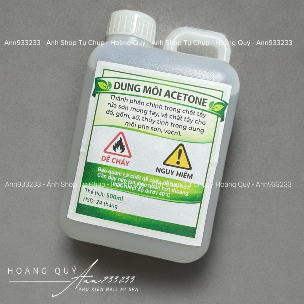 Actone 500ml, Axiton nước tẩy rửa ủ phá sơn móng tay - Ann933233
