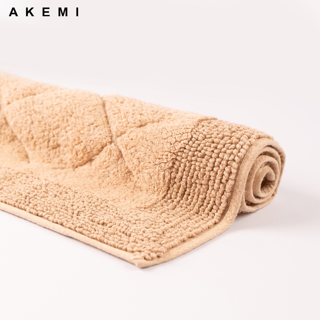 Thảm nhà tắm Akemi Essentials Bliss Cotton 50x80cm chính hãng AKEMI cao cấp siêu thấm hút