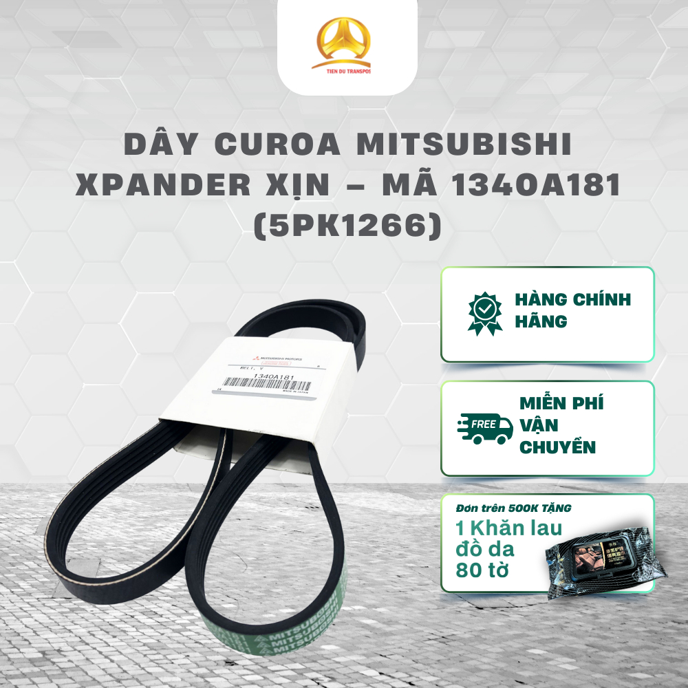 DÂY CUROA MITSUBISHI XPANDER XỊN – MÃ 1340A181 (5PK1266)