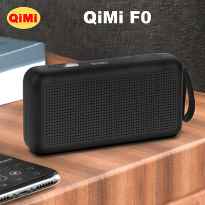 Loa Mini Không Dây QiMi F0 - Kết Nối Bluetooth Nhanh, Dung Lượng Pin Lớn, Sạc Type-C, Âm Thanh Hay
