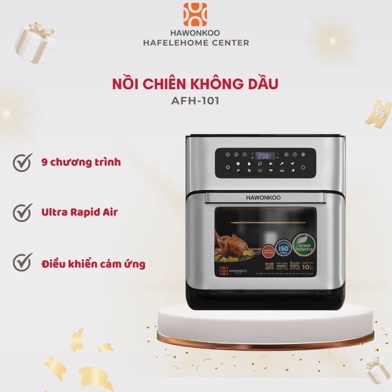 Nồi chiên không dầu Hawonkoo AFH-101 - Chiên Nướng Không Dầu