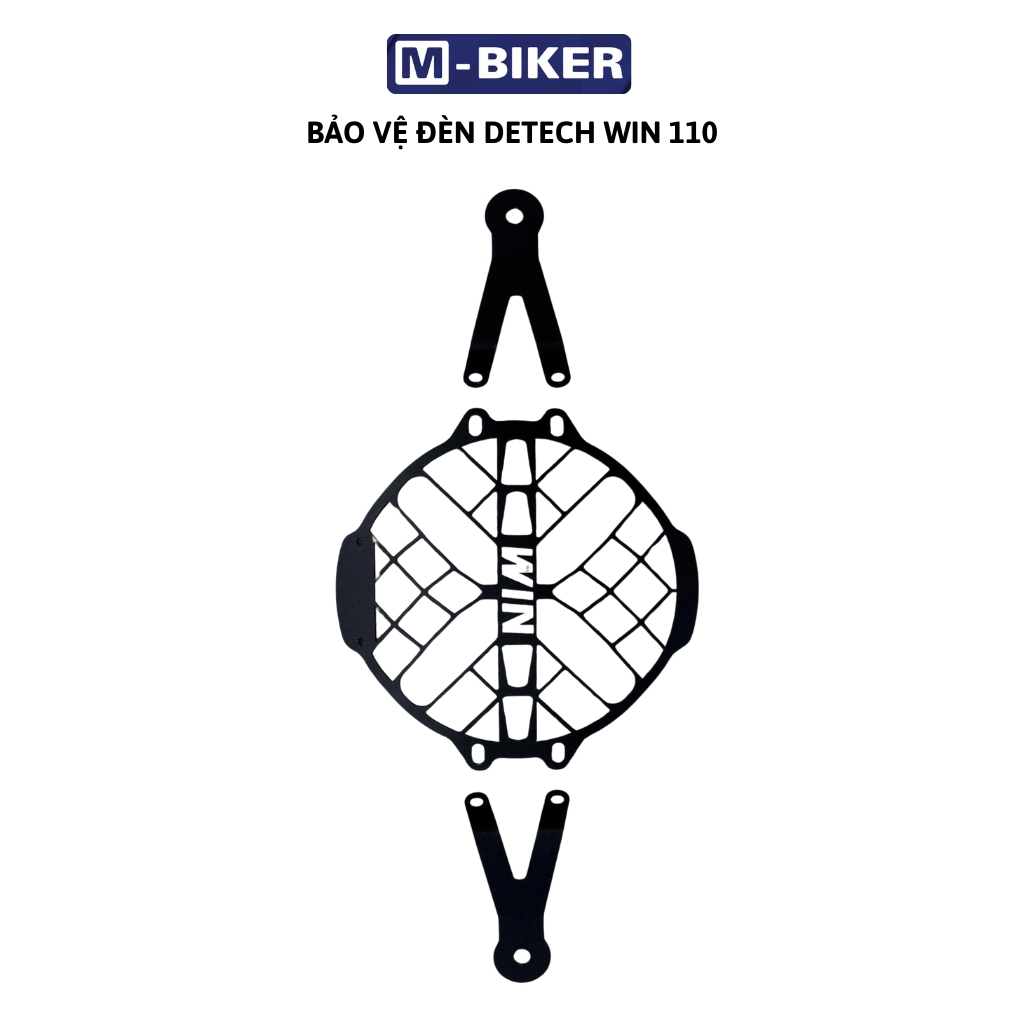 Bảo vệ đèn Win Detech 110, Bảo vệ đèn lắp chúng cho các dòng win detech 110