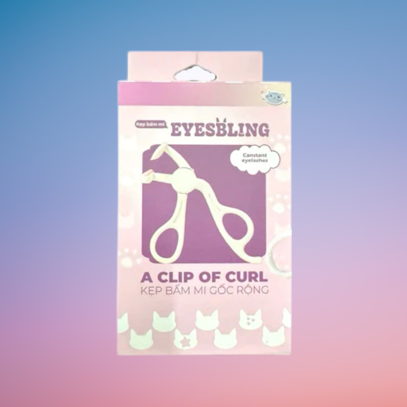 [Top Value] Kẹp bấm mi EYES-BLING góc rộng giúp cong mi tốt giữ cong lâu