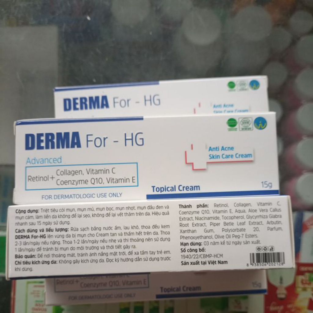 DERMA FOR _HG 15mg