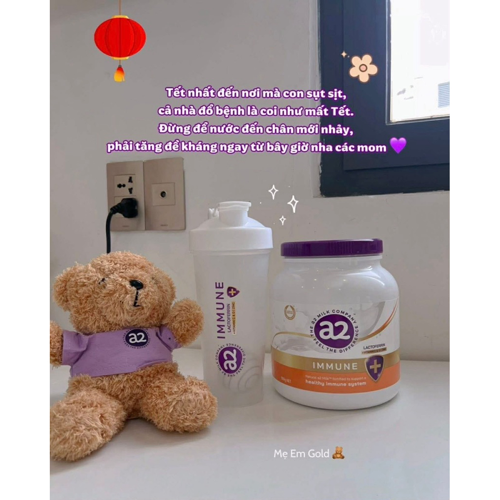 Sữa a2 immune nguyên kem đạm a2