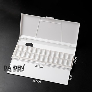 [DA ĐEN] Khay Palette Đựng Và Pha Màu Marie's 24 Ô (H034)