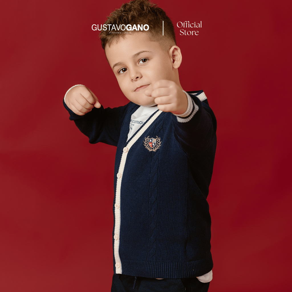 Áo cardigan cho bé Gustavo Gano