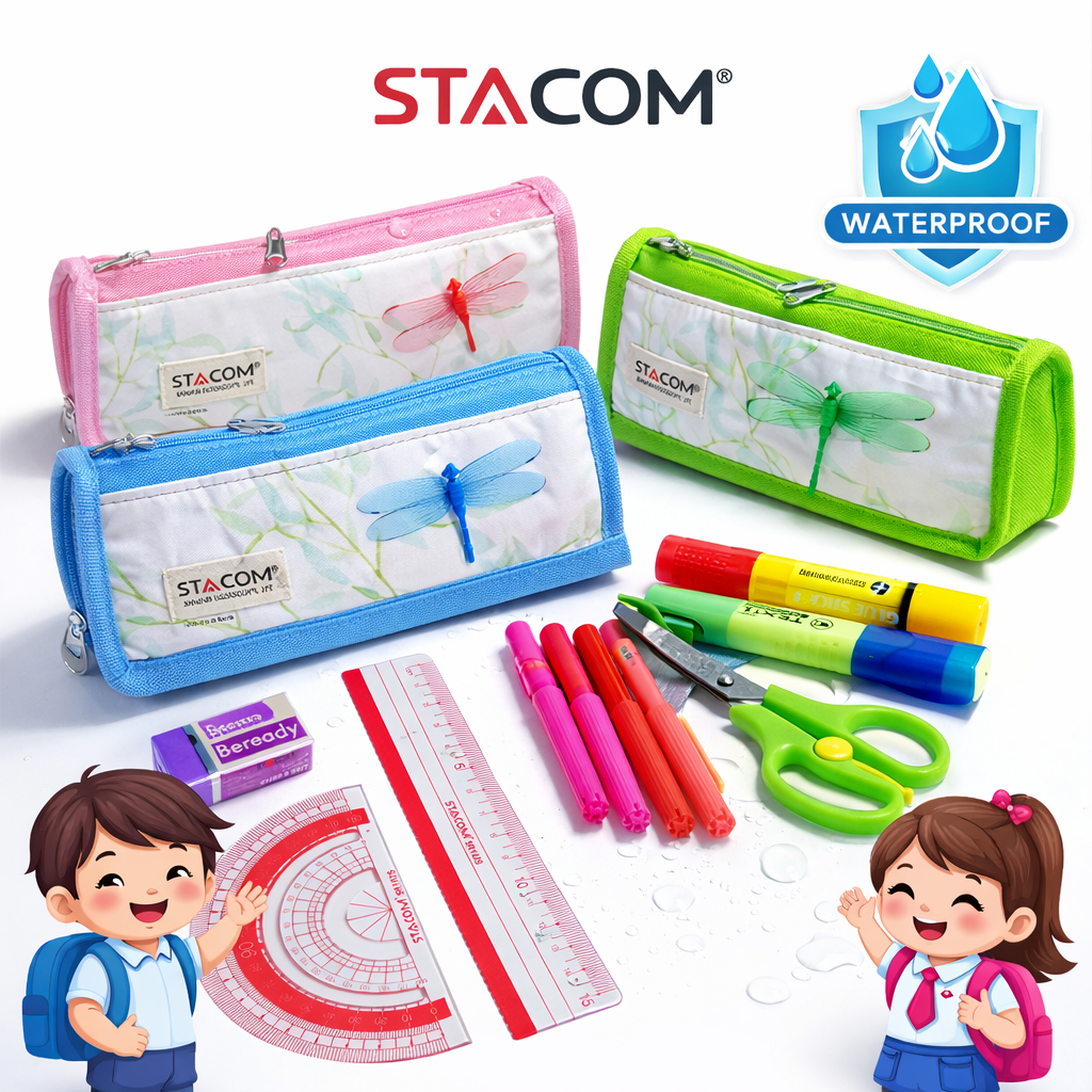 [Xả kho] Hộp đựng bút 02 ngăn | Stacom PB2011
