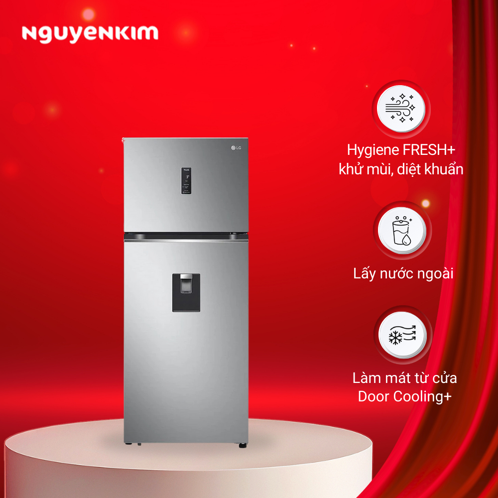 Tủ lạnh LG Inverter 394 lít GN-D392PSA