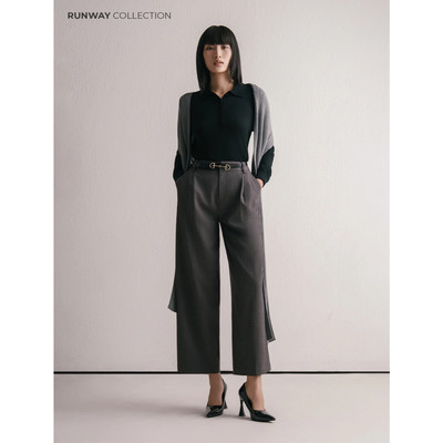 Quần tây ống suông nữ CANIFA Runway Collection 6BP25C006