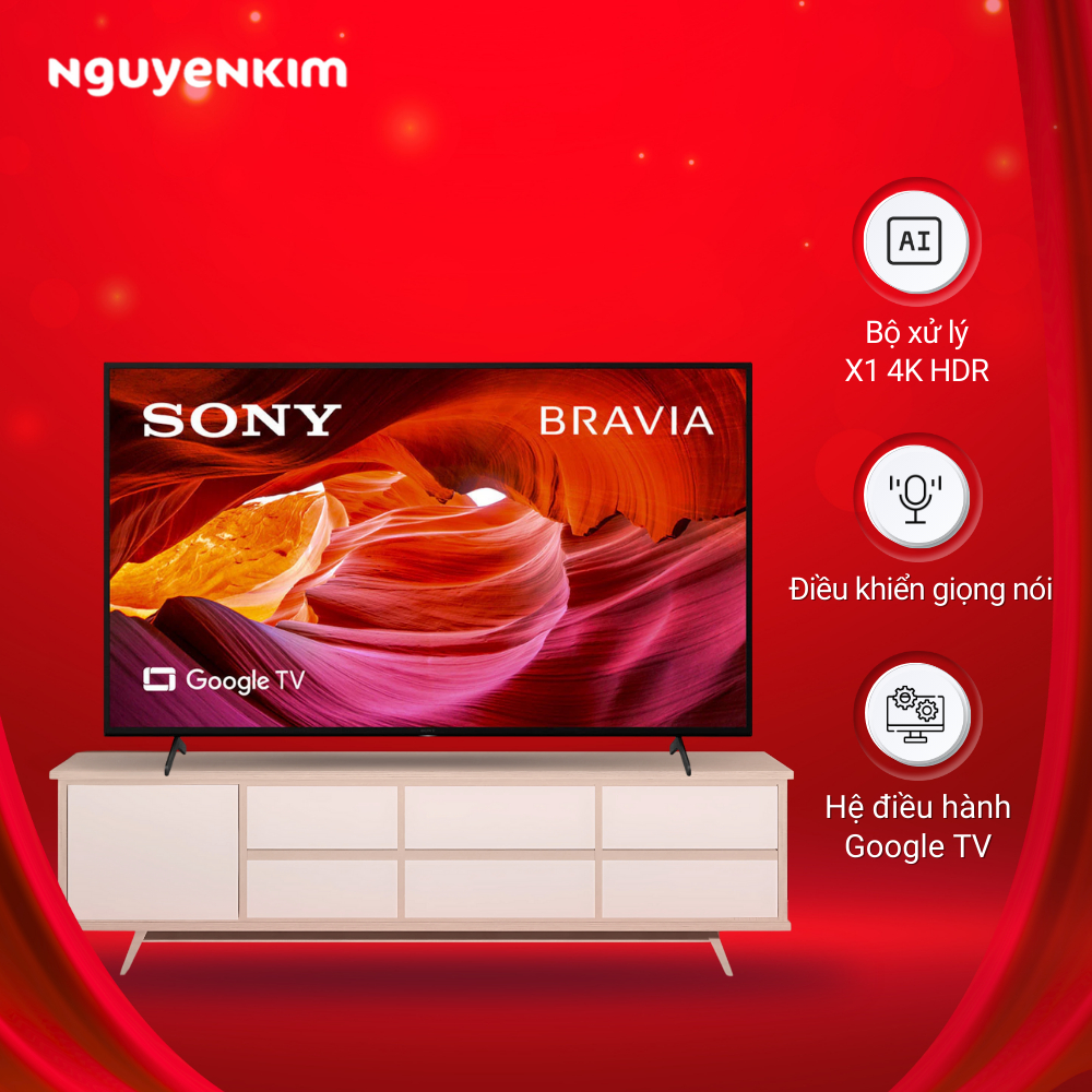 Google Tivi Sony 4K 55 inch KD-55X75K VN3