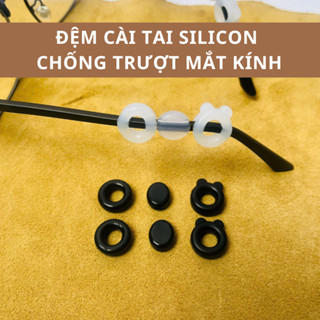 [COMBO 2 Cặp] Đệm Gài Tai chống tuột kính cận chất liệu silicon cao cấp phong cách dễ dễ thương.E5