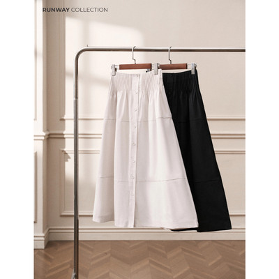 Chân váy dài kaki CANIFA Runway Collection 6KS25C009