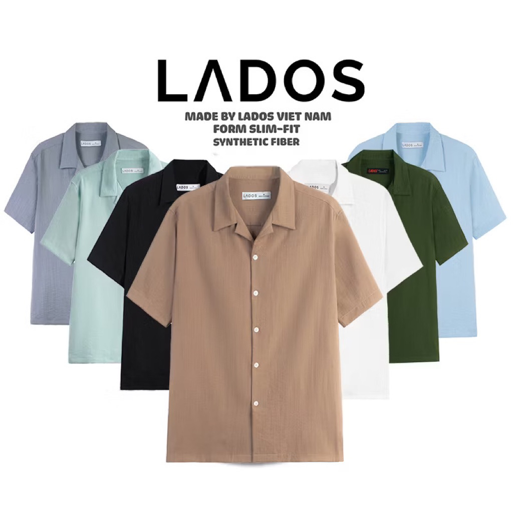 Áo sơmi cổ vest nhà Lados☘️