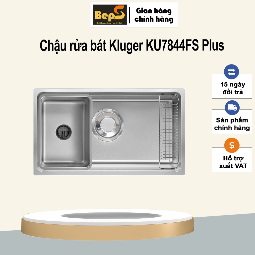 Chậu rửa bát Kluger KU7844FS Plus