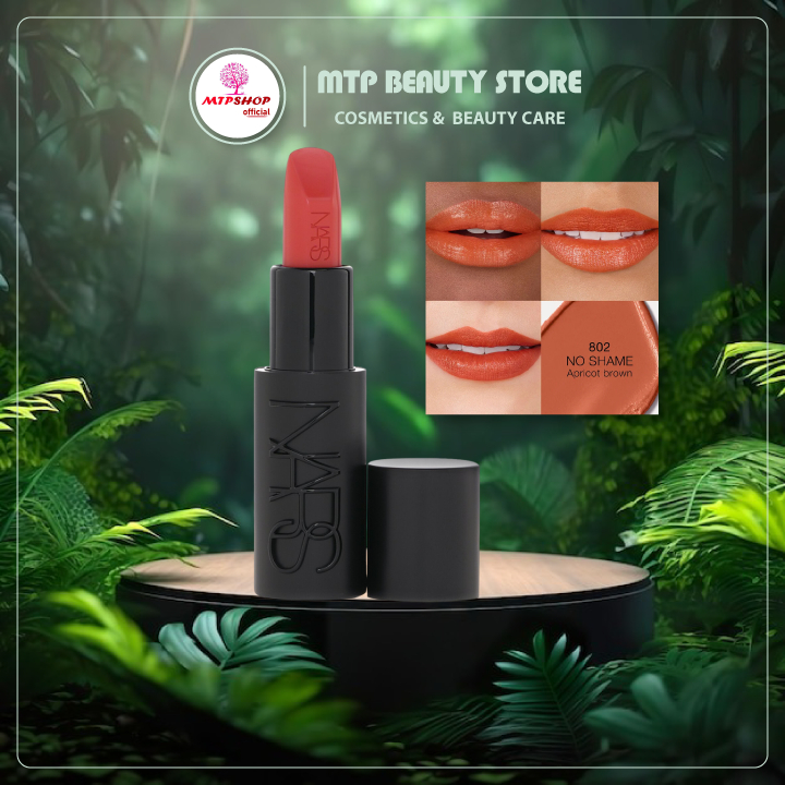 Son Nars Explicit Lipstick 802 No Shame Màu Cam Nâu