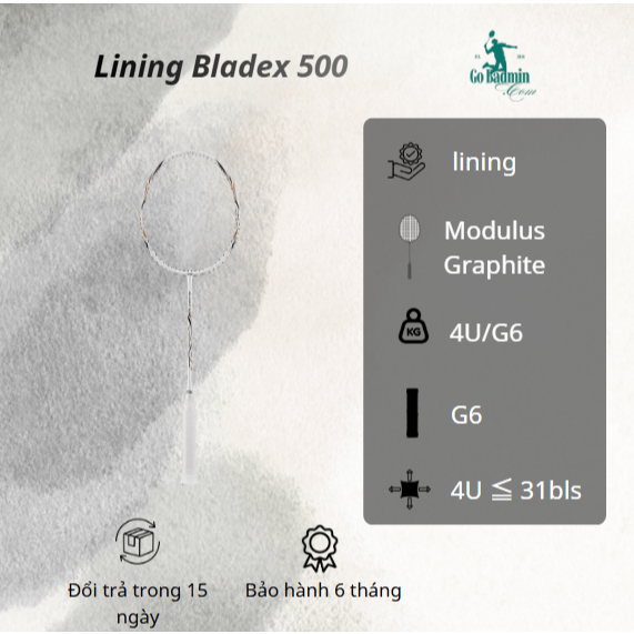 Vợt cầu lông Lining Bladex 500 I Go Badmin